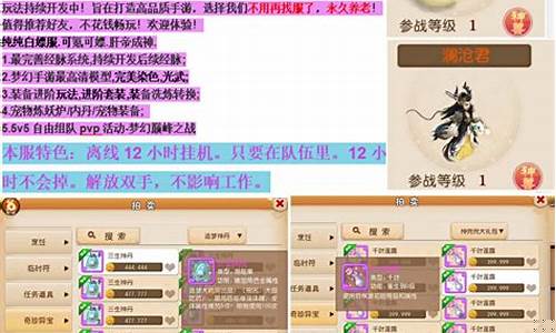 梦幻西游公益服网站(梦幻西游公益服哪个平